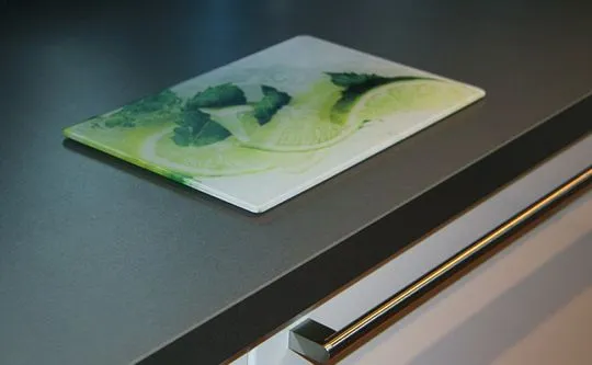 Glasschneidebrett mit Fotodruck als Geschenkidee für Gastronomie und Privat