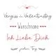 Elegantes Kissen – „Vergiss den Valentinstag, ich liebe dich jeden Tag! ❤️“ mit Wunschtext