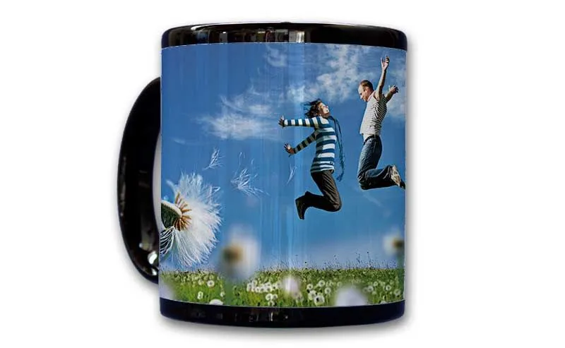 Fotorahmen Tasse bedrucken, Fotorahmen-Tasse mit Foto Gestalten und Bedrucken. Deine Fototasse als Geschenkidee