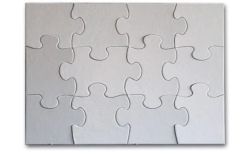 12 Teile Foto-Puzzle