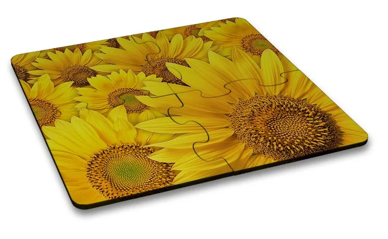 Holzpuzzle mit 4 Teilen