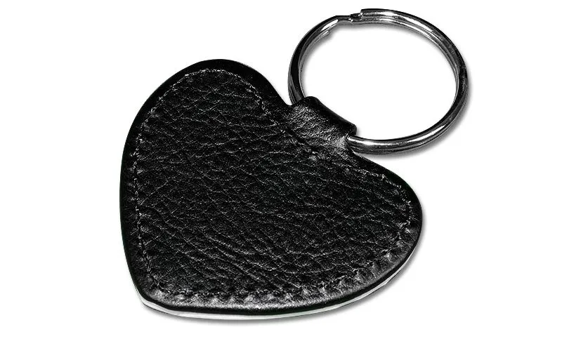 Herz Schlsselanhnger mit Fotodruck