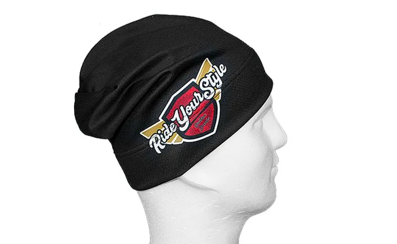 Beanie einseitig aus Coolmax-Microfaser