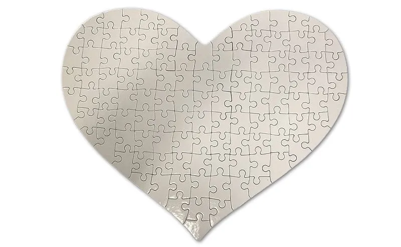 Herz Puzzle mit 115 Teilen