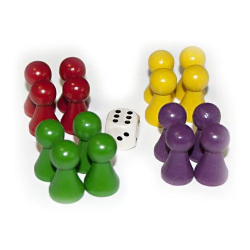 Gestalte Dein eigenes Wrfelspiel fr 4 Personen