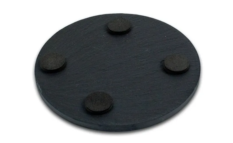 Schiefer Untersetzer mit Laser-Gravur zum individuellen gestalten