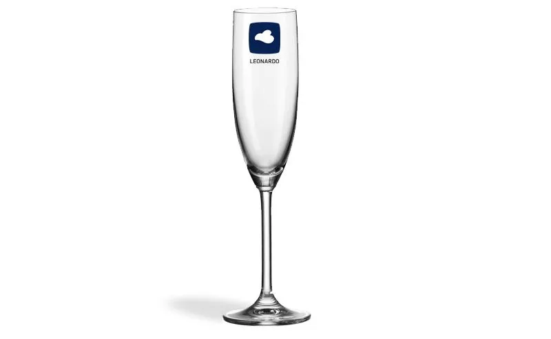 Leonardo Sektglas mit persnlicher Gravur - bis zu 4 Textzeilen