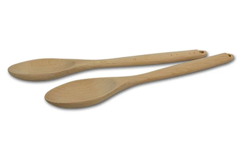 Ovaler Kochlffel mit individueller Text-Gravur