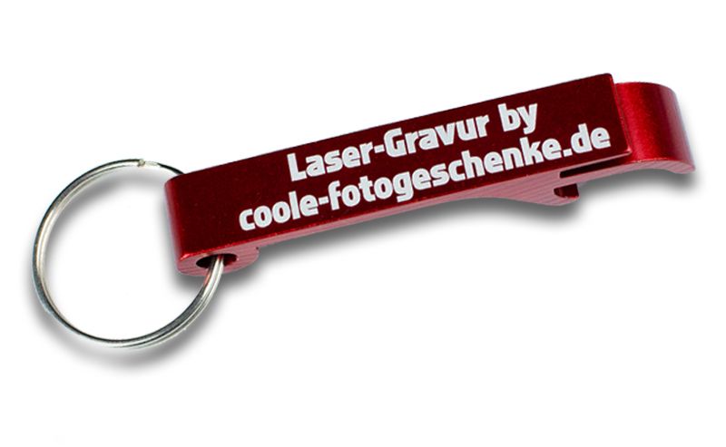 Flaschenffner mit individueller Gravur