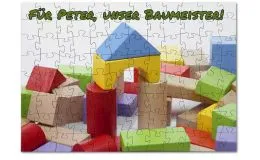 Holz Puzzle mit 96 Teilen