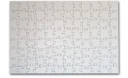 Holzpuzzle gro mit 96 Teilen