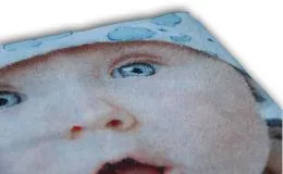 Seiftuch mit Foto, 30 x 30 cm