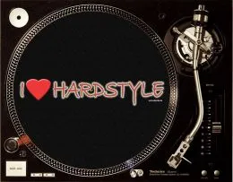 I LOVE HARDSTYLE Slipmat