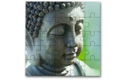 Holz Puzzle mit 25 Teilen