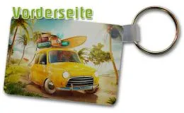 Schlsselanhnger 40x57 mm, mit Foto oder Wunschtext