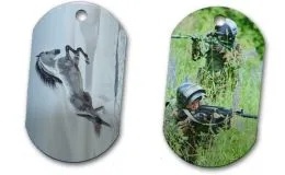 Dog Tag beidseitig bedruckbar