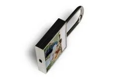 Liebesschloss Quadrat mit deinem Foto