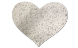 Herz Puzzle mit 115 Teilen
