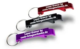 Flaschenffner mit individueller Gravur