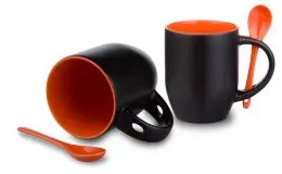 Magic Mug Lffeltasse orange