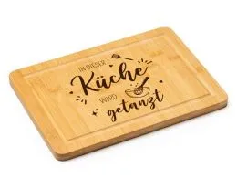 Schneidebrett - In dieser Kche wird getanzt 💃 - 30 x 20 cm